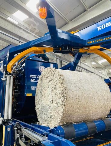 Ballenpresse (Landwirtschaft) KOMSİLAJ MAKİNA KM X1000-1200+60 BALER WRAPPER COMB.
