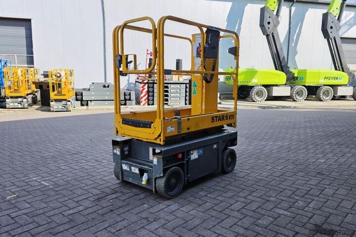 Radlader Haulotte Star 6 Electric, Non Marking Tyres, 5.8m Working H