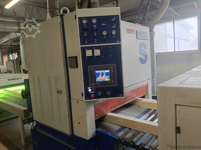 Komplette UV-Lackieranlage BÜRKLE Linia Lakiernicza UV