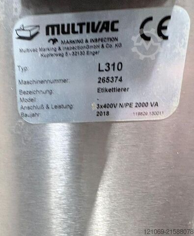 Etikettierer MULTIVAC L310