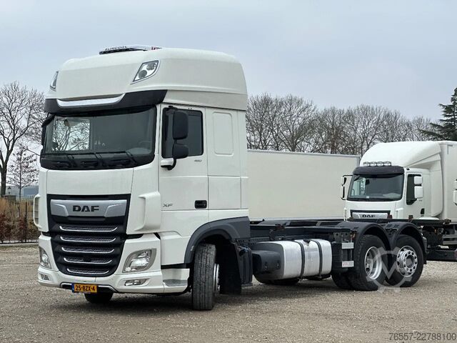Chassis with cab DAF XF 480 XF 480. FAN.  EURO6.  11-2021 stuuras