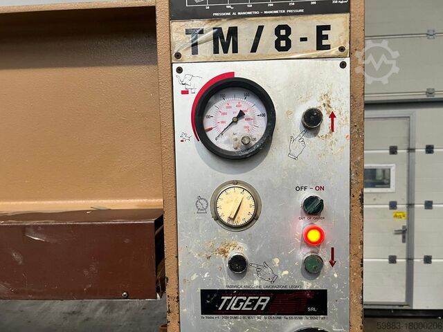 Veneer press Tiger TM/8-E