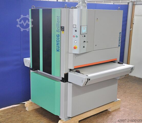 Breitbandschleifmaschine E-Schuh, Lack Kuendig Brilliant1 1100 Cd-L
