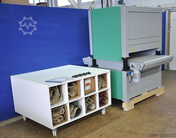 Breitbandschleifmaschine E-Schuh, Lack Kuendig Brilliant1 1100 Cd-L