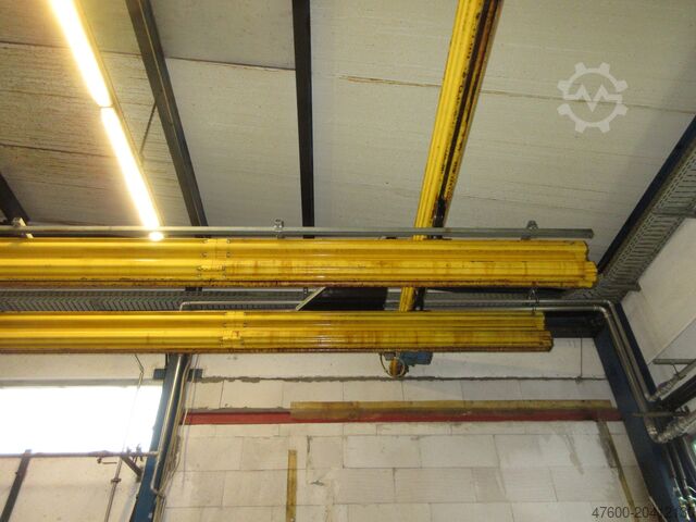 Kranhimmel Kran Hallenkran Kranbahn ABUS HB ZHB Portalkran 1000KG Kettenzug LxB 20x10m NL 1000Kg 1t + Fahrantrieb