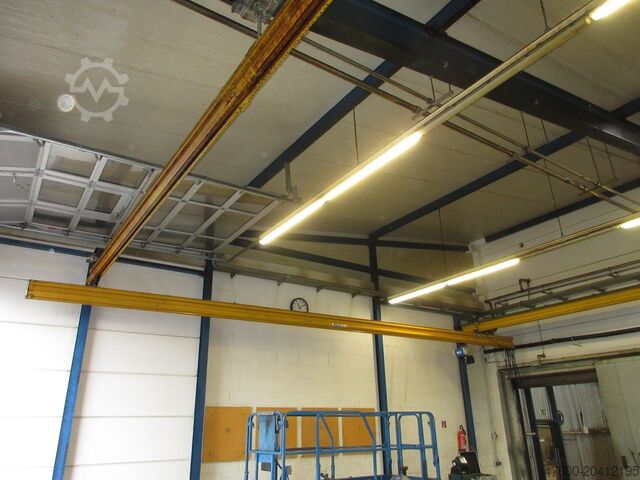 Kranhimmel Kran Hallenkran Kranbahn ABUS HB EHB Portalkran 500KG Kettenzug LxB 15x10m NL 500Kg 0,5t + GM Kettenzug