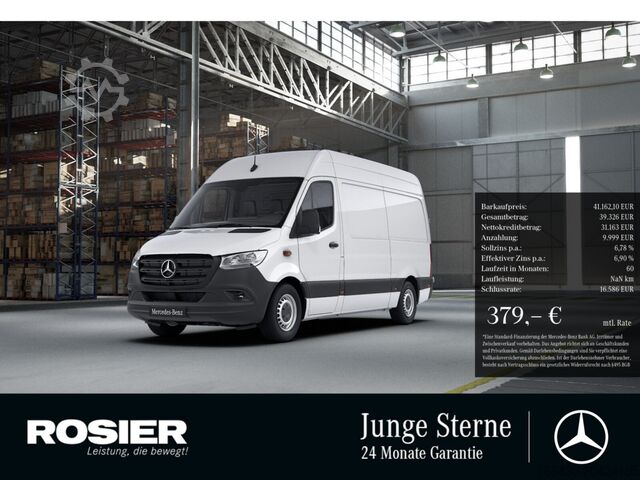 High top van Mercedes-Benz Sprinter 317 CDI Kasten L2H2 Holz Navi Kamera