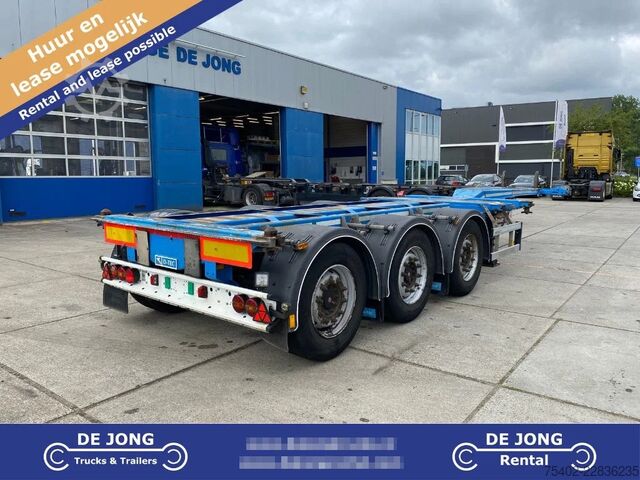 Container transport D-TEC FT-LS-S / 3x Extendable / 1x Lift Axle / SAF + ...