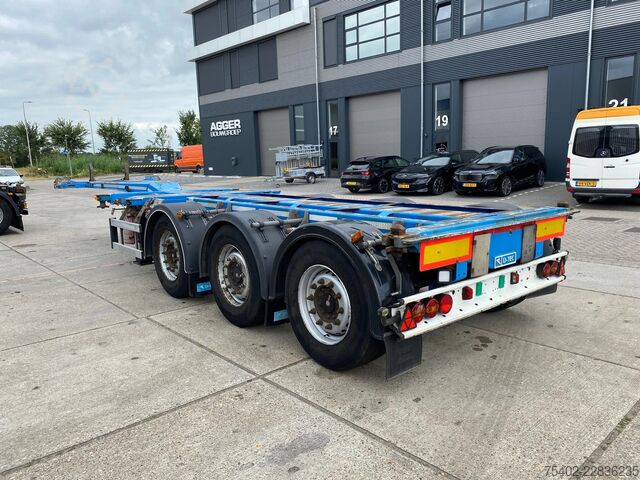 Container transport D-TEC FT-LS-S / 3x Extendable / 1x Lift Axle / SAF + ...