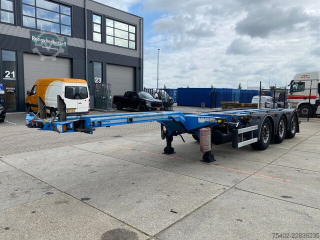 Container transport D-TEC FT-LS-S / 3x Extendable / 1x Lift Axle / SAF + ...