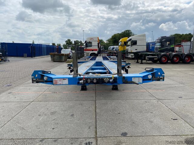 Container transport D-TEC FT-LS-S / 3x Extendable / 1x Lift Axle / SAF + ...