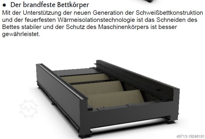 Sheet metal laser cutting machine  4020-12kW MAX Photonik