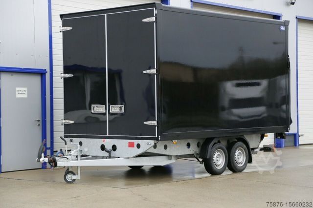 Box trailer BLYSS Kofferanhänger Ladebordwand 430x220x230 3500kg