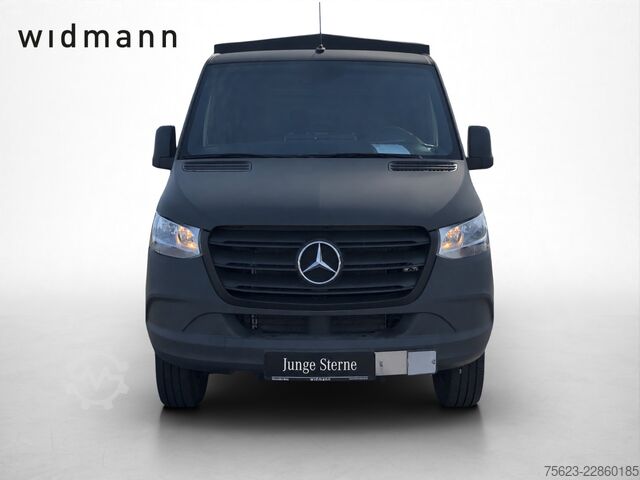 Curtain sider van Mercedes-Benz Sprinter 319 CDI DOKA Pritsche Plane Klima Tempomat