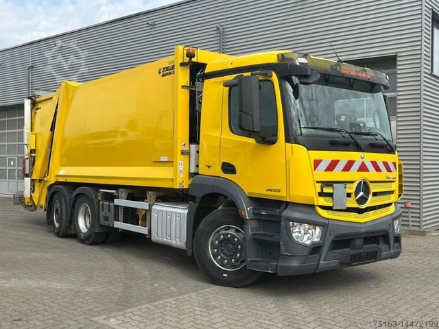 Müllwagen MERCEDES-BENZ Antos 2533 L/6x2/ENA Müllwagen Zoeller + Schüttu
