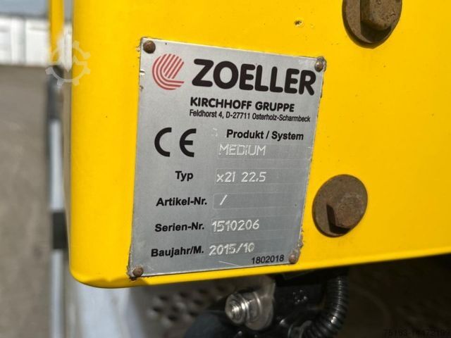 Müllwagen MERCEDES-BENZ Antos 2533 L/6x2/ENA Müllwagen Zoeller + Schüttu