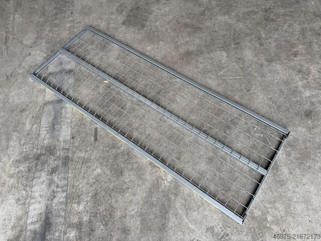 Boltless shelving with wire mesh shelves SSI Schäfer R3000 / Abm.: 1.600x600mm