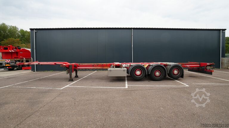 Container transportation D-tec VCC-01 FLEXITRAILER MULTI CONTAINER CHASSIS