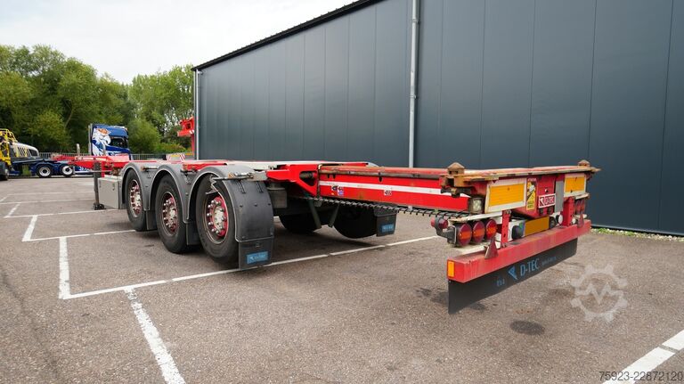 Container transportation D-tec VCC-01 FLEXITRAILER MULTI CONTAINER CHASSIS
