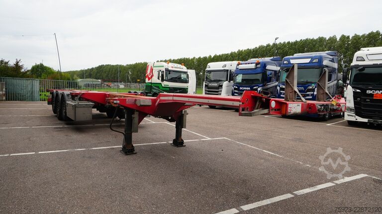 Container transportation D-tec VCC-01 FLEXITRAILER MULTI CONTAINER CHASSIS