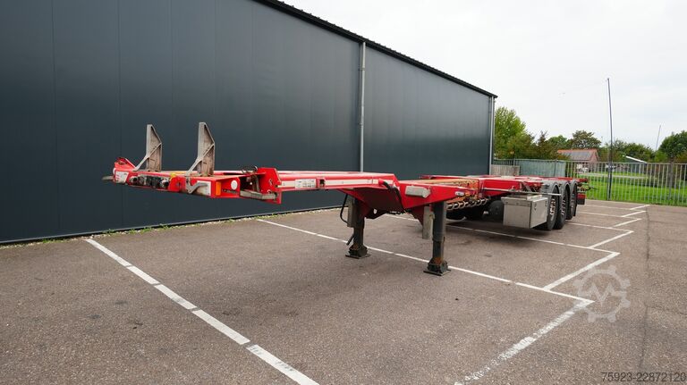 Container transportation D-tec VCC-01 FLEXITRAILER MULTI CONTAINER CHASSIS