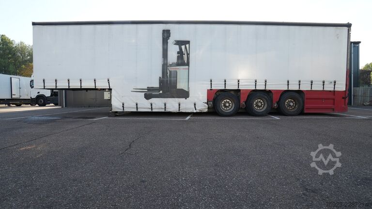 Semi low-loader Burg BPO12-27 FORKLIFT TRANSPORT LOW LOADER
