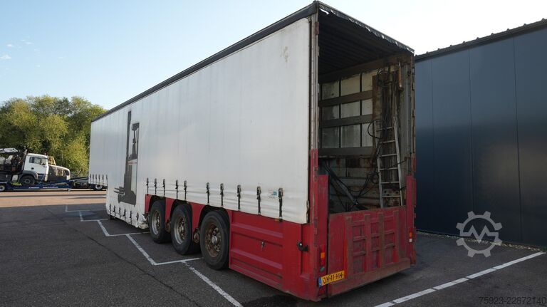 Semi low-loader Burg BPO12-27 FORKLIFT TRANSPORT LOW LOADER
