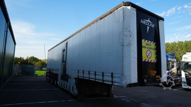 Semi low-loader Burg BPO12-27 FORKLIFT TRANSPORT LOW LOADER