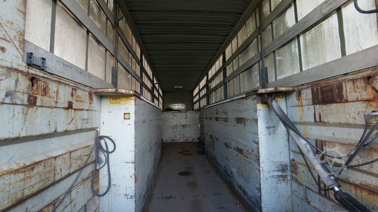 Semi low-loader Burg BPO12-27 FORKLIFT TRANSPORT LOW LOADER