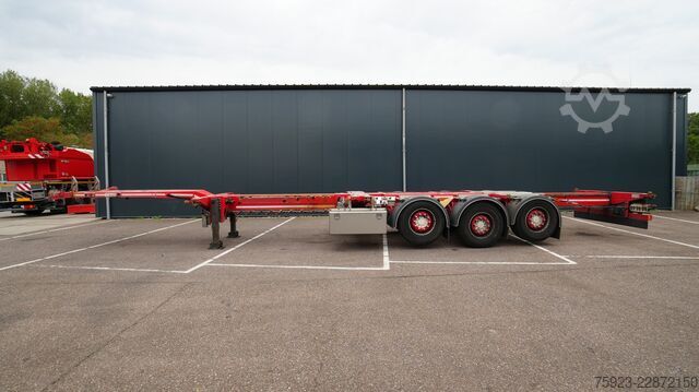 Container transportation D-tec VCC-01 FLEXITRAILER MULTI CONTAINER CHASSIS