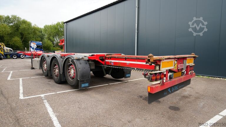 Container transportation D-tec VCC-01 FLEXITRAILER MULTI CONTAINER CHASSIS