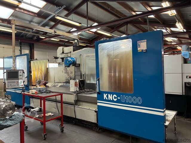 Bettfräsmaschine 3200 x 1200 x 1600 mm KIHEUNG KNC-1000U