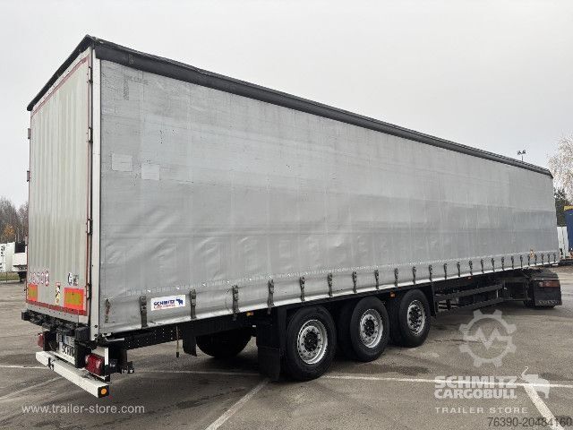 Auflieger mit Pritsche & Plane Schmitz Cargobull Semitrailer Curtainsider Standard