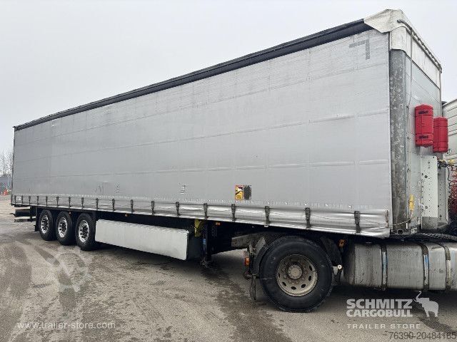 Auflieger mit Pritsche & Plane Schmitz Cargobull Semitrailer Curtainsider Standard