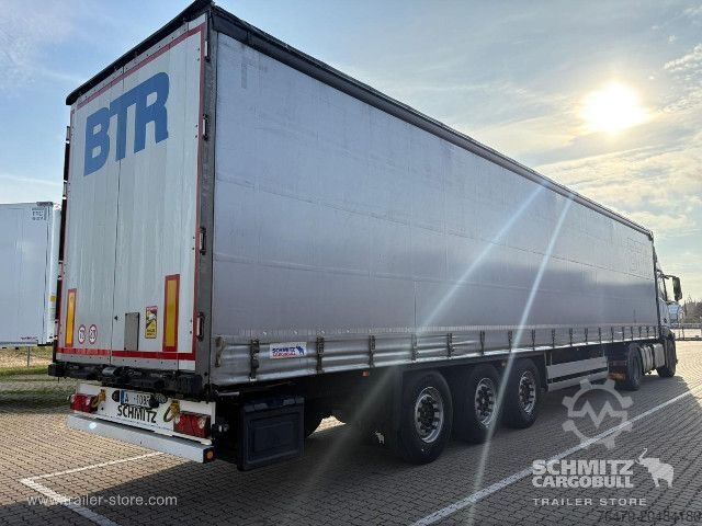 Auflieger mit Pritsche & Plane Schmitz Cargobull Curtainsider Standard