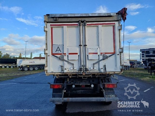 Tipper semitrailer Schmitz Cargobull Kipper Alukastenmulde 44m³