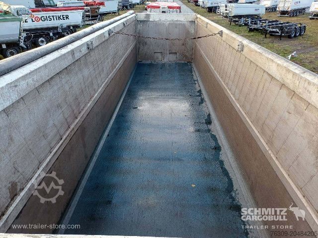 Tipper semitrailer Schmitz Cargobull Kipper Alukastenmulde 44m³