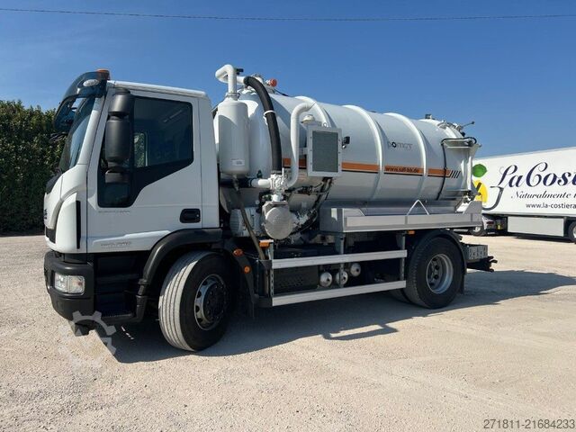 Abrollkipper IVECO IVECO EUROCARGO 180E28 CON CISTERNA SPURGO