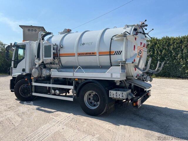 Abrollkipper IVECO IVECO EUROCARGO 180E28 CON CISTERNA SPURGO