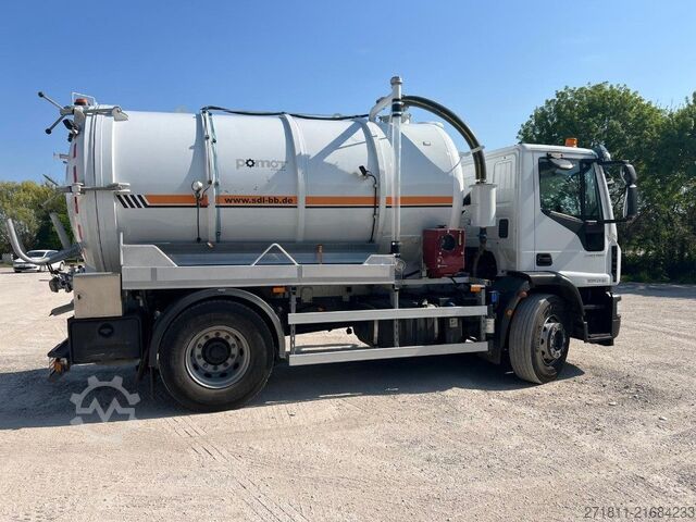 Abrollkipper IVECO IVECO EUROCARGO 180E28 CON CISTERNA SPURGO