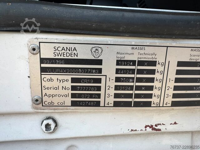 Standard-SZM Scania R124-420 **BELGIAN TRUCK-MANUAL GEARBOX**