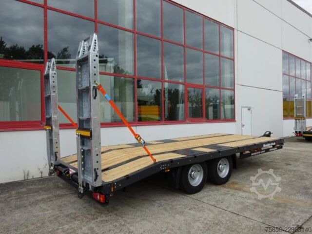 Low loader trailer Möslein TTT 13- 6,28P  Neuer Tandemtieflader 13 t GG