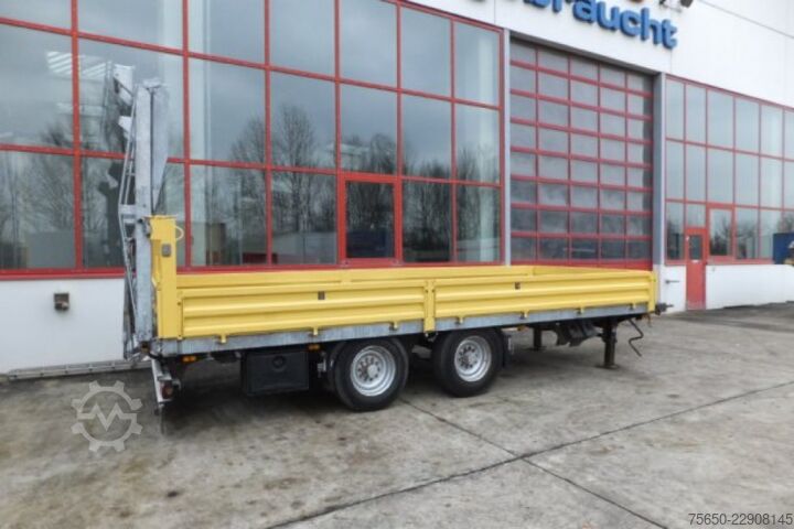 Low loader trailer Obermaier OS2-TUE135S  13,5 t Tandemtieflader