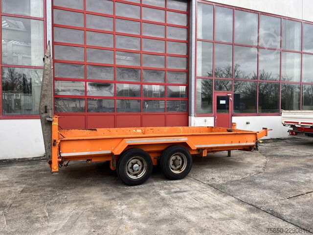 Low loader trailer  tt  Tandemtieflader