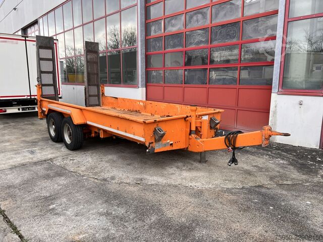 Low loader trailer  tt  Tandemtieflader