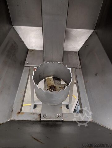 Pneumatischer Kohlentstrunker auf Edelstahlgestell Unknown 