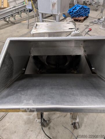 Urschel Schneidemaschine aus Edelstahl mit Einfülltrichter Urschel 