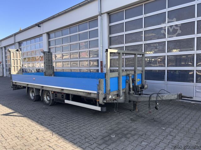 Tieflader Anhänger Humbaur HBTZ 136224 TA-BS  13,6 t Tandemtieflader
