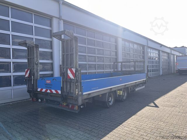Tieflader Anhänger Humbaur HBTZ 136224 TA-BS  13,6 t Tandemtieflader