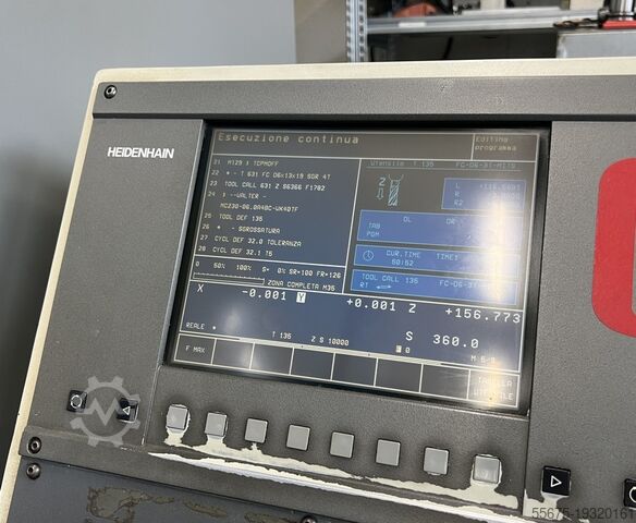 VERTIKALES BEARBEITUNGSZENTRUM IBARMIA ZV 35 L1600
